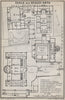 ÉCOLE ECOLE DES BEAUX-ARTS floor plan. 14 rue Bonaparte, Paris 6e 1910 old map