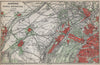 ASNIÈRES RUEIL-MALMAISON Nanterre Neuilly Courbevoie. Hauts-de-Seine 1910 map