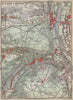 ST. CLOUD & SÈVRES environs. Bois de Meudon. Garches. Hauts-de-Seine 1910 map