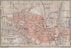 ST. GERMAIN-EN-LAYE town city plan de la ville. Yvelines. Paris carte 1910 map