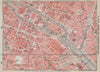 CITÉ JARDIN DES PLANTES BASTILLE town city plan. Paris 4e 5e 1e 6e 12e 1910 map