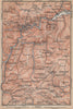 AHR & ADENAUER BACH VALLEYS. Ahrweiler Altenahr topo-map. Germany 1896 old
