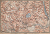LAACHER SEE. Vulkaneifel topo-map Andernach Mayen Rhineland-Palatinate 1896