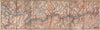 RHINE/RHEIN. KOBLENZ-BINGEN Oberes Mittelrheintal Rhine Gorge topo-map 1896