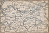LAHNTAL VALLEY. Lahnstein Koblenz Wetzlar Limburg Weilburg Bad Ems 1896 map