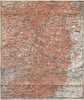 CENTRAL VOSGES MOUNTAINS. St Die Schlettstadt Molsheim carte. BAEDEKER 1896 map