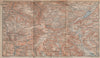 SCHWARZWALD. BLACK FOREST. FELDBERG Todtnauberg Bisten Hintzarten Moor 1896 map