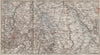 AACHEN DÜREN RHEIN-ERFT-KREIS KÖLN Rur Northrhine-Westfalia Eisenbahn 1926 map
