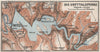 URFTTALSPERRE URFT DAM Nordeifel North Eifel Nordrhein-Westfalen. SMALL 1926 map