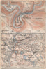 KYLLBURG & DAUNER MAARE. Malberg Schalkenmehren. Rhineland-Palatinate 1926 map