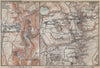 MANDERSCHEID umgebung. Meerfelder Maar Bettenfeld Rhineland-Palatinate 1926 map