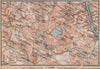 LAACHER SEE. Vulkaneifel topo-map Andernach Mayen Rhineland-Palatinate 1892