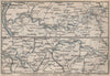 LAHNTAL VALLEY. Lahnstein Koblenz Wetzlar Limburg Weilburg Bad Ems 1892 map
