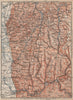 WEST ODENWALD topo-map. Heidelberg Weinheim Eberbach Zwingenberg karte 1892
