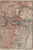 NEUSTADT AN DER WEINSTRAßE & WINZINGEN. Neustadt an der Haardt karte 1892 map