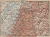 NORDSCHWARZWALD. NORTHERN BLACK FOREST. Baden-Baden Wildbad. Germany 1892 map