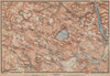 LAACHER SEE. Vulkaneifel topo-map Andernach Mayen Rhineland-Palatinate 1903