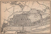 MAINZ environs umgebung. Mayence. Rhineland-Palatinate.Deutschland 1903 map