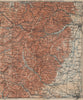 SOUTHERN VOSGES MOUNTAINS. Colmar Mulhouse. Haut-Rhin carte. BAEDEKER 1903 map