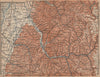 MITTEL SCHWARZWALD. CENTRAL BLACK FOREST. Offenburg Wolfach Schramberg 1903 map
