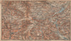 SCHWARZWALD. BLACK FOREST. FELDBERG Todtnauberg Bisten Hintzarten Moor 1903 map