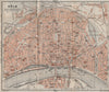 KÖLN (COLOGNE) town city stadtplan. Northrhine-Westfalia. Koln karte 1906 map