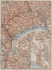 THE RHEINGAU topo-map. Wiesbaden Lorch Rüdesheim Mainz. Germany karte 1906