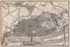 MAINZ environs umgebung. Mayence. Rhineland-Palatinate.Deutschland 1906 map