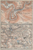 KYLLBURG & DAUNER MAARE. Malberg Schalkenmehren. Rhineland-Palatinate 1906 map