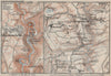MANDERSCHEID umgebung. Meerfelder Maar Bettenfeld Rhineland-Palatinate 1906 map