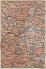 NORTHERN VOSGES MOUNTAINS. Wasselonne Saverne Phalsbourg. Bas-Rhin 1906 map