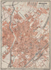 MULHOUSE (MÜLHAUSEN MILHÜSA MILHÜSE) town city plan. Bas-Rhin, Alsace 1906 map