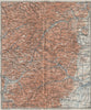 CENTRAL VOSGES MOUNTAINS. St Die Schlettstadt Molsheim carte. BAEDEKER 1906 map
