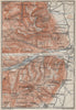 MONT SAINTE-ODILE & HAUT-KOENIGSBOURG. Barr. St-Hippolyte. Bas-Rhin 1906 map