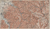SCHWARZWALD 2. BLACK FOREST. REENCHTAL Kniebis-Alexanderschanze  karte 1906 map