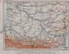 SOUTH-WESTERN FRANCE. Guyenne Languedoc Gascogne Roussillon Bearn 1907 old map