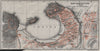 SAN SEBASTIAN antique town city ciudad plan. Spain mapa. BAEDEKER 1907 old