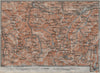 Vallées d'OSSAU & d'AZUN topo-map. Laruns. Hautes-Pyrénées-Atlantiques 1907