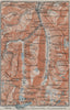 CAUTERETS environs. Vals de Lutour & Gaube. Vignemale. Hautes-Pyrénées 1907 map
