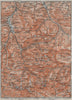 HAUTES-PYRENEES. Lourdes Cauterets Barèges Gavarnie Mont Perdu carte 1907 map