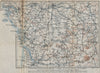 SOUTH-WESTERN FRANCE. Poitou Touraine Limousin Berry Aunis Saintonge 1914 map