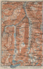 CAUTERETS environs. Vals de Lutour & Gaube. Vignemale. Hautes-Pyrénées 1914 map