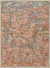 VALLEES D'AURE, DE LUCHON & D'ARAN topo-map. Haute-Garonne/Pyrénées 1914