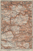 LES CAUSSES Sauveterre Méjean Noir Larzac. Mende Millau Lozère Aveyron 1914 map
