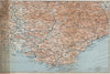 PROVENCE COTE D'AZUR. Marseille-Toulon-Nice Luberon Maures Vaucluse 1914 map