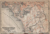 SUD DE MARSEILLE. Corniche Prado Château Borély. Bouches-du-Rhône 1914 old map