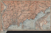 NICE environs. BEAULIEU plan. Monaco Cap Ferrat Menton Villefranche 1914 map