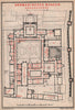 GERMANISCHES NATIONALMUSEUM, NÜRNBERG Nuremberg. Ground floor plan 1895 map