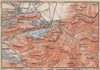 HOHENSCHWANGAU  & FÜSSEN environs. Alpsee Deutschland Österreich karte 1895 map