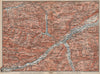ACHENSEE environs/umgebung. Unterinntal Rattenberg Innsbruck Karwendel 1895 map